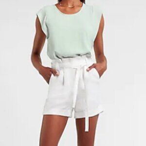 NWT Express Cap Sleeve Gramercy Tee Size L